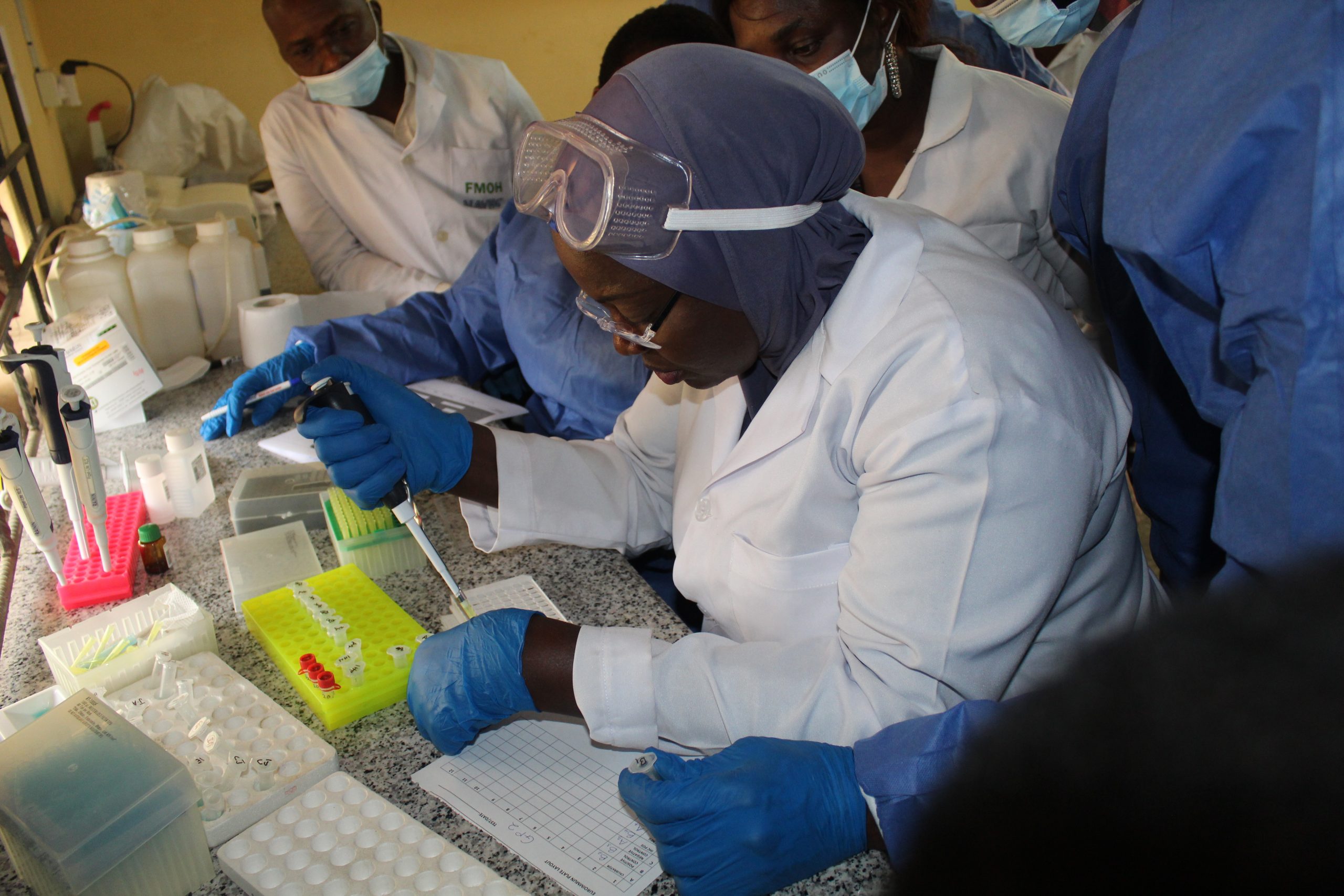 NAVRC Staff have been trained on Elisa Optimization Procedures for